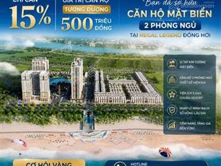 Chỉ cần trả trước 500 triệu bạn đã sở hữu nhà mặt biển