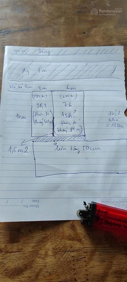 Mặt tiền 9m tổng 2 sổ 120m giá chính chủ ko ưua tg đầu tư xây toà vân phòng, khách sản còn gì bằng