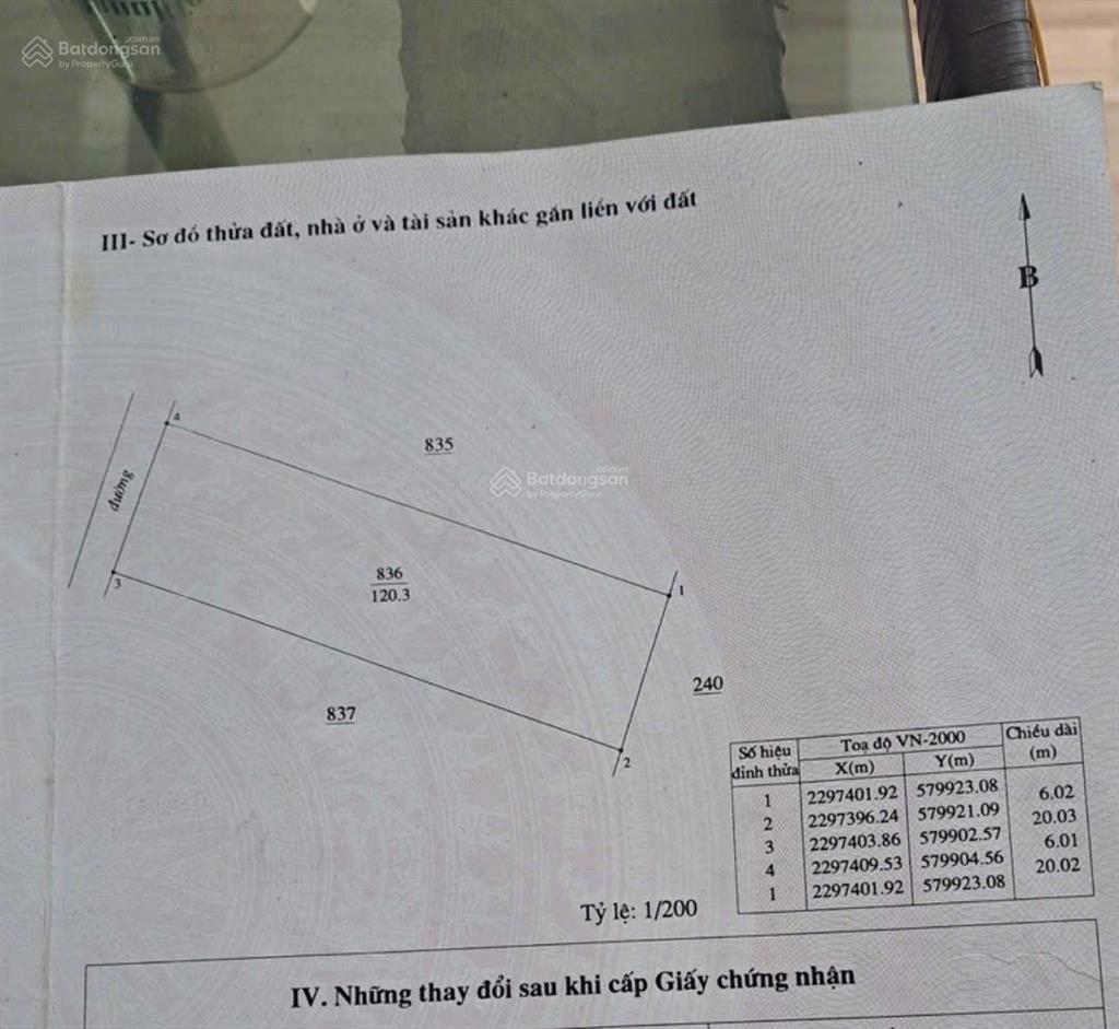 Bán đất tại phố cầu lão, 61 triệu vnd/m2, 120 m2, view đẹp, giá ưu đãi