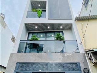 Nhà 2 mặt tiền hậu giang, 4 x16, 5 tầng đúc, có thang máy , 4pn 5wc, đường 6m xe hơi ngủ trong nhà