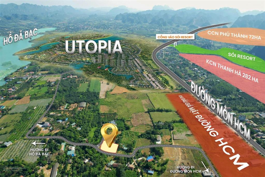 Bán đất nền 151,8m2, 1,22 tỷ ở xã phú thành, huyện lạc thủy