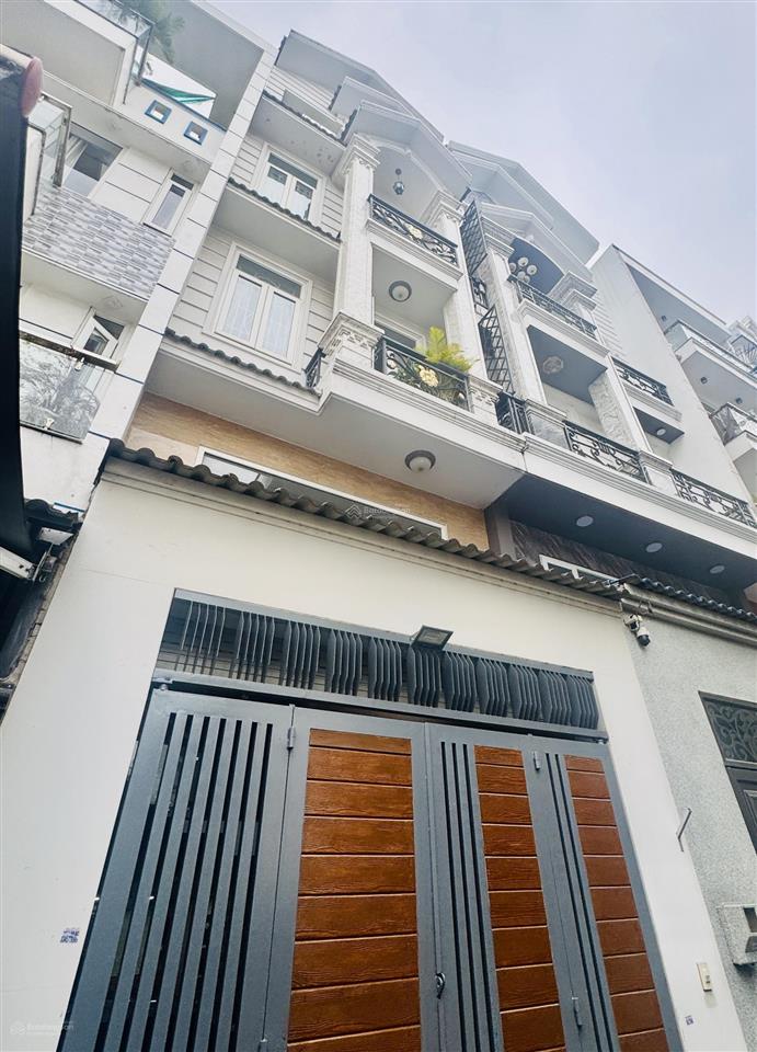 Ngộp giảm 8.2 tỷ còn 7.4 tỷ, ngay chợ hạnh thông tây, hxh 5m, 4 tầng, (4*15m), sát quang trung p.11