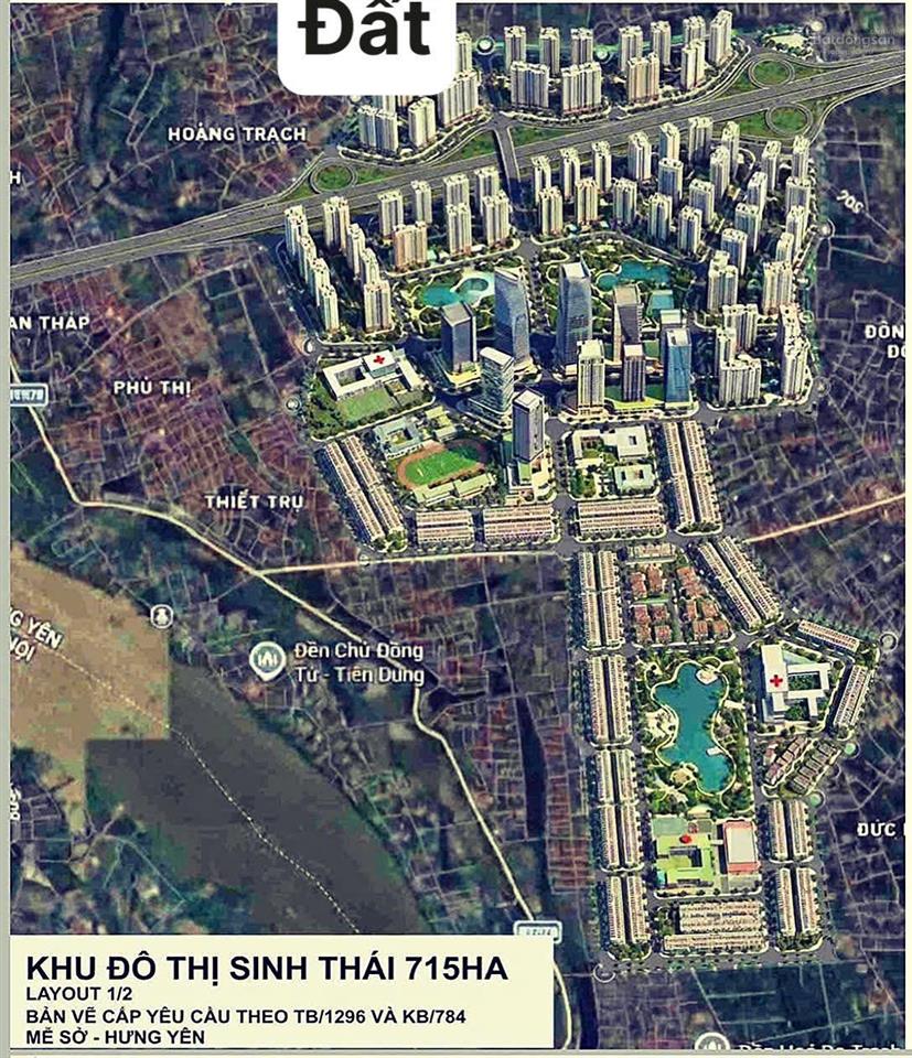 Hoàng trạch, mễ sở, văn giang gần đô thị xuân cầu, đường vành đai 4, mua là thắng