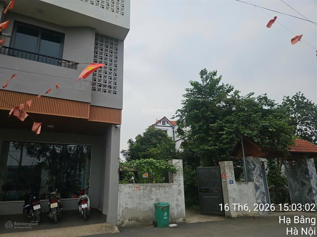 Bán gấp đất tân xã hòa lạc 100m² thổ cư, chỉ 3.5 tỷ, mặt tiền rộng hơn 7m gần khu cnc & đại học fpt