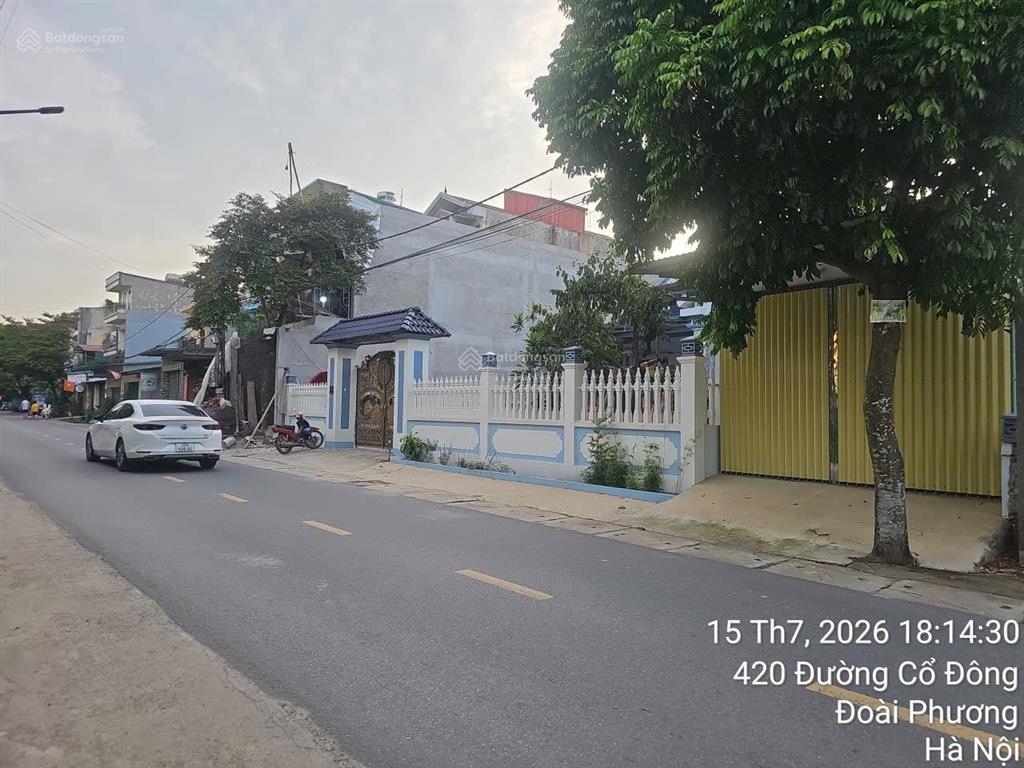 Bán đất tại xã cổ đông giáp quốc lộ 21 giá 2,5 tỷ, 100m2 sẵn sổ hồng, ngân hàng hỗ trợ vay 50%