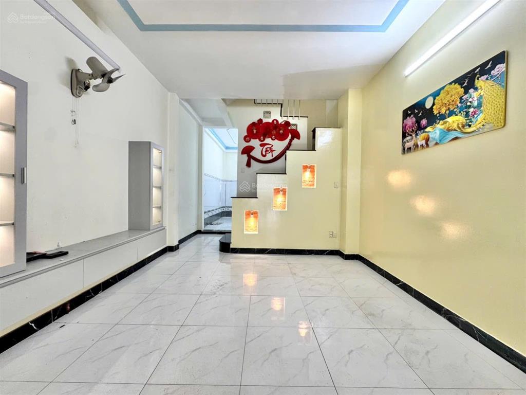 Hẻm xe hơi bùi đình túy bình thạnh  gần chợ bà chiểu  4 tầng  52m²  4pn  sổ vuông 7,99 tỷ tl