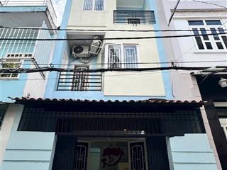 Hẻm xe hơi bùi đình túy bình thạnh  gần chợ bà chiểu  4 tầng  52m²  4pn  sổ vuông 7,99 tỷ tl