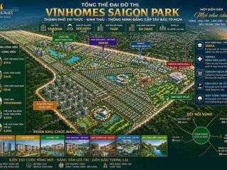 Booking hôm nay đón đầu tiềm năng vinhomes saigon park