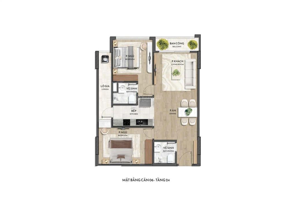 Bán cc 3pn 2wc tại jade square, 86m2, 8,298 tỷ