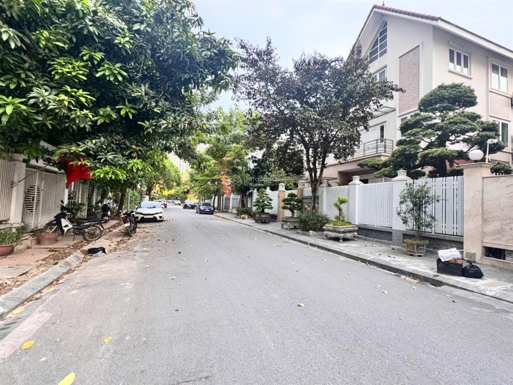 Bán gấp biệt thự làng việt kiều châu âu  diện tích 250m  4 tầng  mặt tiền 12m  giá 65 tỷ.