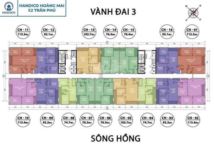 0901 755 ***! độc quyền căn notm tòa x2 trần phú. ký trực tiếp cđt. giá rẻ nhất thị trường