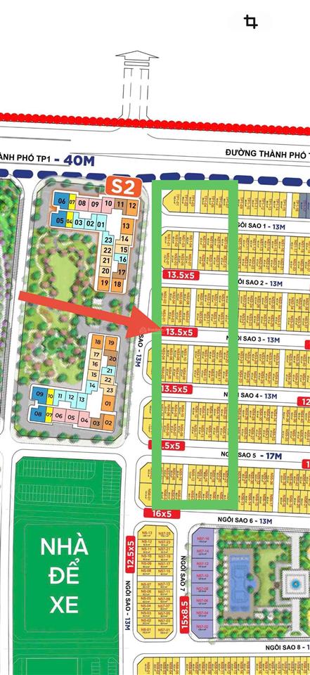 Bán căn ngôi sao cổ loa vị trí tuyệt đẹp ngay chân chung cư gần đường 40m