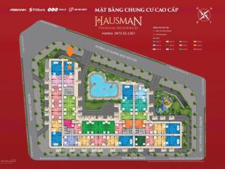 Chính chủ bán căn hộ 3 pn tầng trung, căn góc, view đẹp dự án hausman premium residences (a1.h1.12)