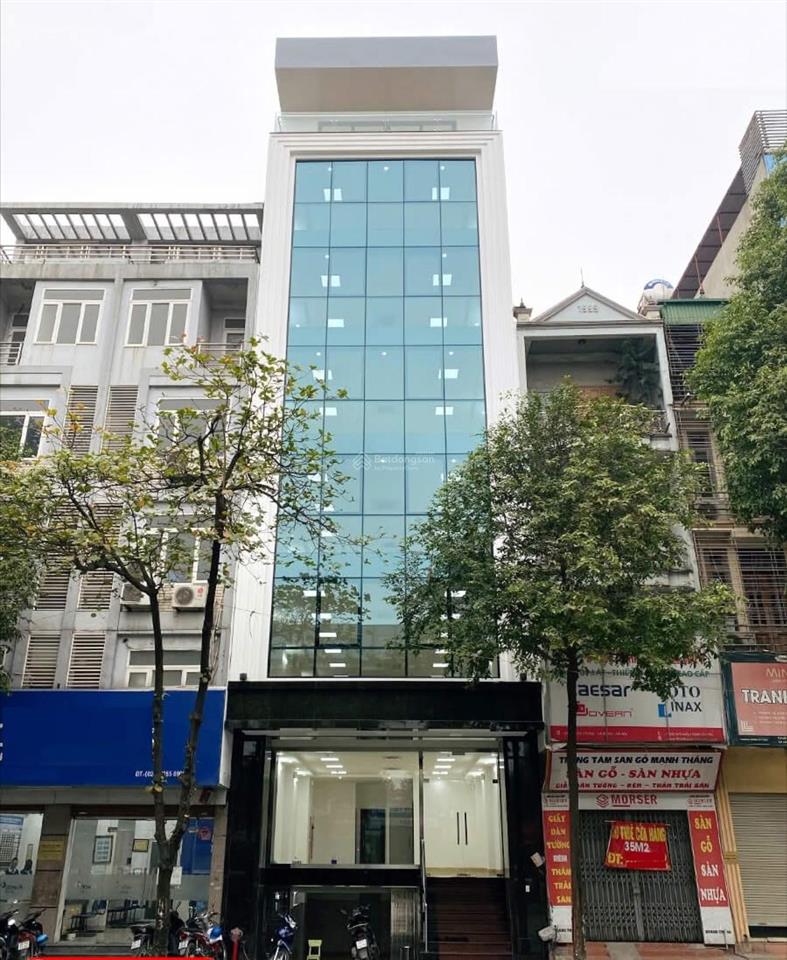 Bán tòa nhà mặt phố hồ tùng mậu  cầu giấy 70m2, 7t thang máy, mt 5.5m, vỉa hè khủng, sổ nở hậu