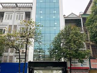 Bán tòa nhà mặt phố hồ tùng mậu  cầu giấy 70m2, 7t thang máy, mt 5.5m, vỉa hè khủng, sổ nở hậu