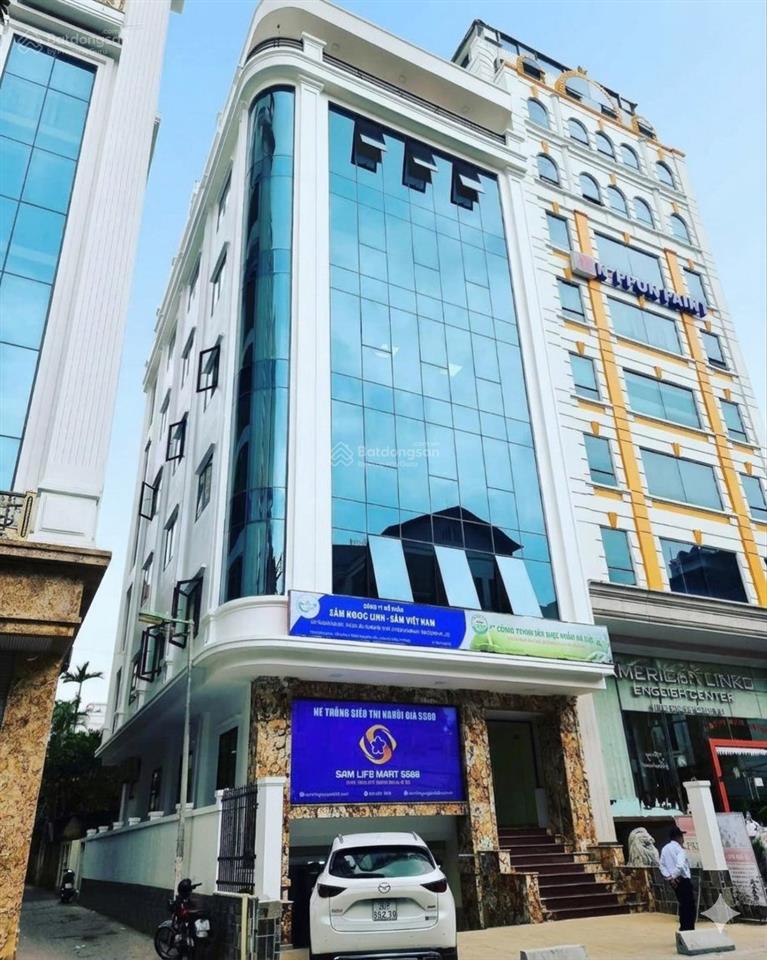 Bán tòa văn phòng mặt phố vũ tông phan 200m2, 9t, lô góc 3 mặt tiền, đầy đủ pccc, hoàn công 130 tỷ