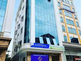 Bán tòa văn phòng mặt phố vũ tông phan 200m2, 9t, lô góc 3 mặt tiền, đầy đủ pccc, hoàn công 130 tỷ