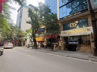 Bán tòa văn phòng mặt phố nguyễn khang 95m2, 8t thang máy, mt 5m, thông sàn, dòng tiền 70tr/tháng