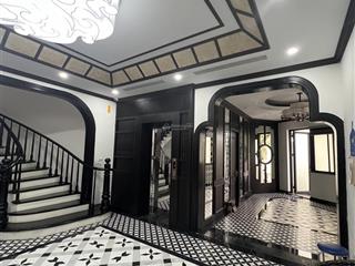 Biệt thự làng việt kiều châu âu 145m2  4 tầng  mặt tiền 8.5m. vị trí đẹp ô tô tránh ở thích 36 tỷ