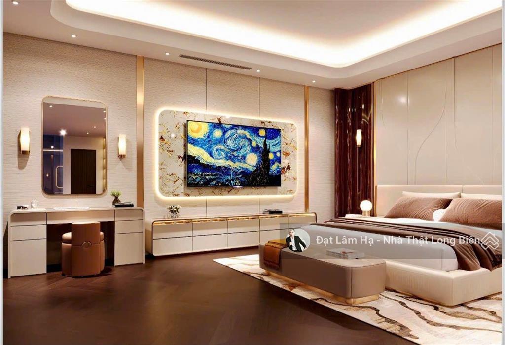Mặt hồ tai trâu ngọc lâm  mipec long biên 7 tầng thang máy