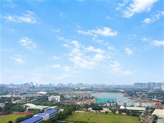 Bán cc 2pn, 62m2 tại iris garden, giá cực tốt chỉ 5,45 tỷ vnd, view hồ điều hoà + pháo hoa svđ