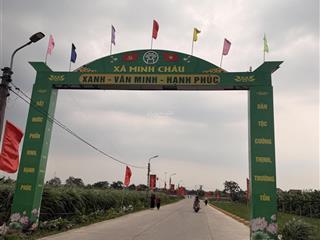 Đất xã đảo minh châu tiềm năng đón song vingroup đang triển khai nhiều dự án ,dt 482m2 có 300 m thổ