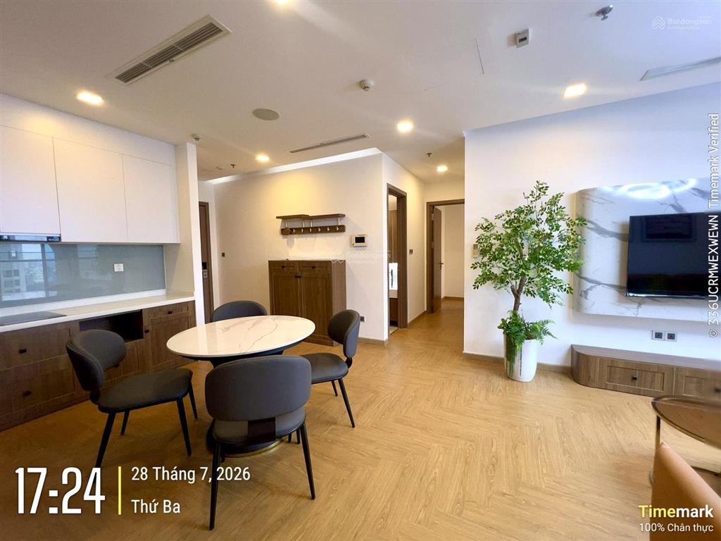 Căn 2pn đẹp park 6 decor mới chỉ xách vali vào ở