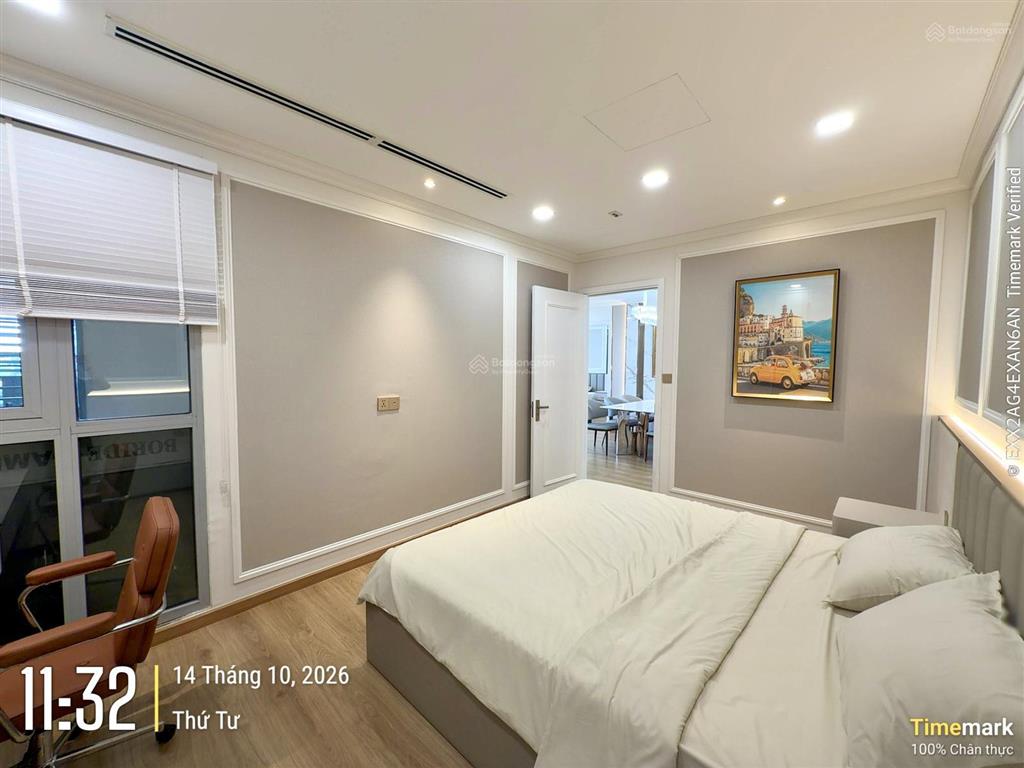 Bán nhanh 3pn park 7, 116,8m2, 2 ban công, nhà nội thất decor đẹp