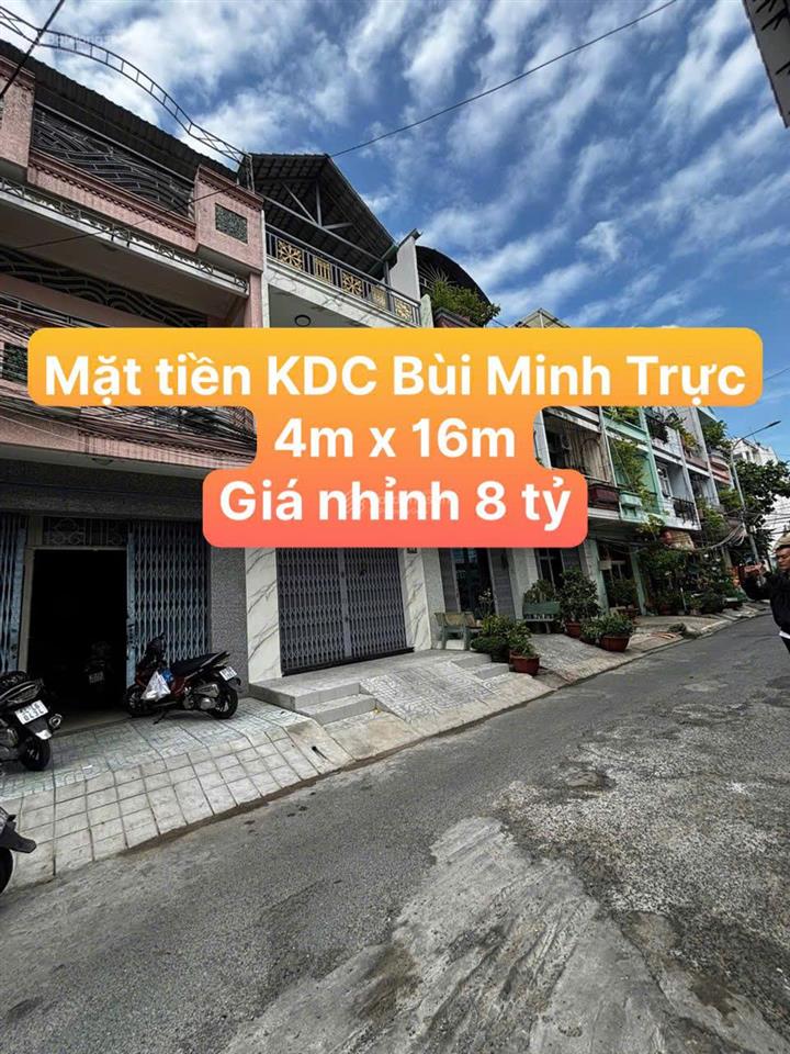 Quá rẻ. nhà mặt tiền giá chỉ 8.x tỷ, bán nhà mặt tiền kdc bùi minh trực, gần bến xe quận 8
