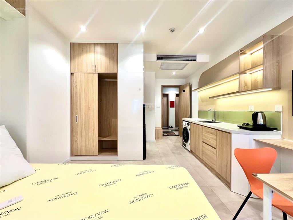 Sở hữu ngay căn studio cực xịn, ban công, full nội thất, đảo kim cương