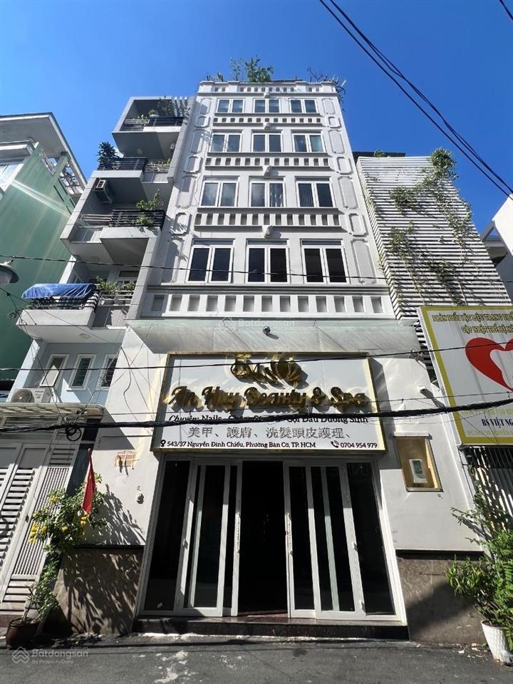 Cho thuê nhà nguyễn đình chiểu  có thang máy, phù hợp spa, quận 3