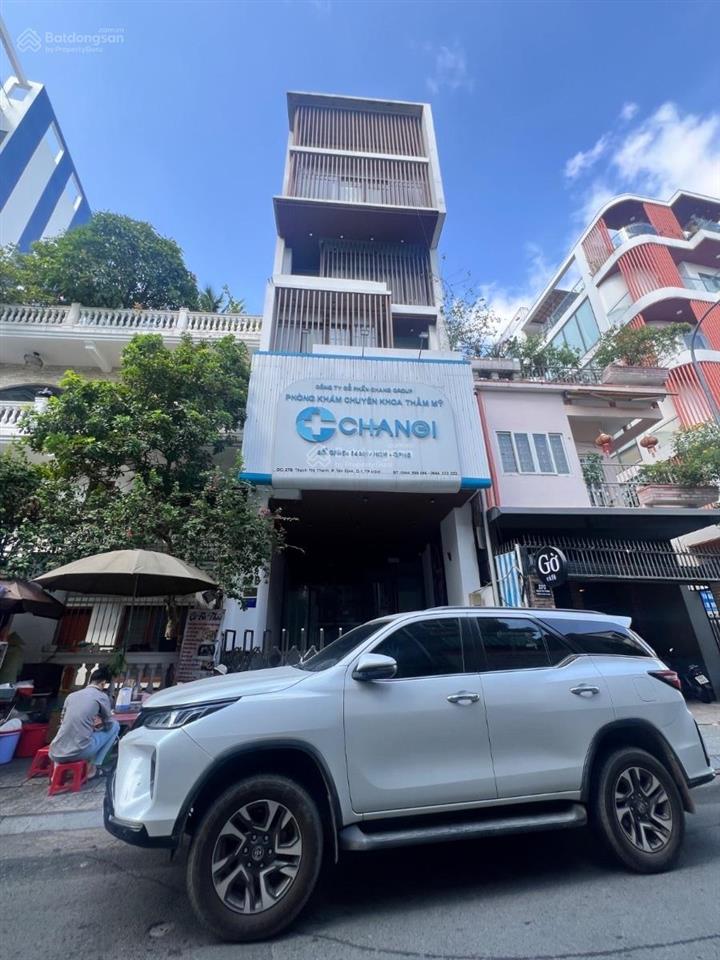 Cho thuê tòa nhà thạch thị thanh (660m2) kinh doanh spa, có thang máy, quận 1