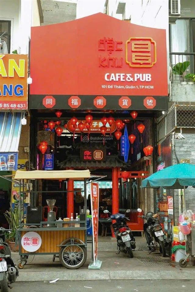Cho thuê nhà mặt tiền đề thám (136m), gần phố đi bộ bùi viện, quận 1