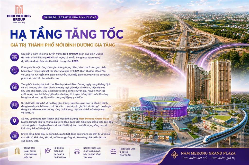 Nam mekong grand plaza 55 triệu/m2 tọa lạc ngay world trade center (wtc)