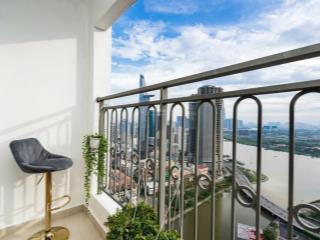 Screc quận 3  81m2, 2pn full nt, tầng cao view sông cực thoáng, sổ hồng, chỉ 5.95 tỷ đẹp hiếm có