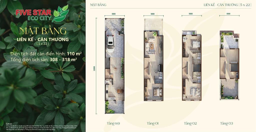 Nhà liên kế the royal five star eco city  lựa chọn an cư và tích sản đáng chú ý tại khu nam tp.hcm