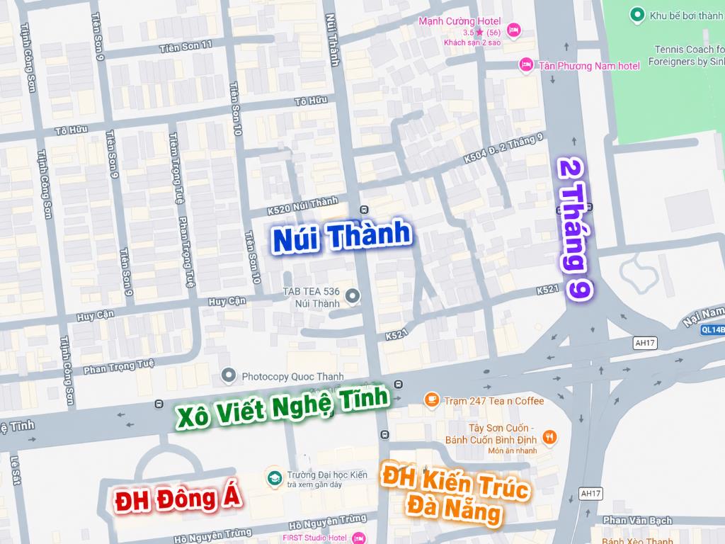 [Hải Châu] Chủ hạ giá! Hơn 3 tỷ sở hữu Nhà phố trung tâm 3 tầng 60m2, Có sẵn dòng tiền thuê