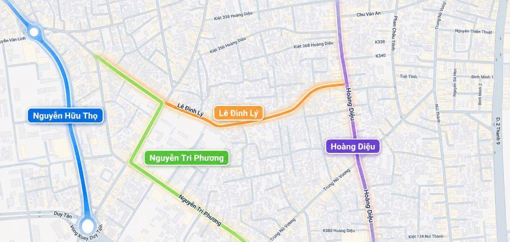 🎗️[Hoàng Diệu, Lê Đình Lý - P.Hải Châu] | 3.55 tỷ | Nhà Mới 2 Tầng 46m2 (4x11) | 3PN