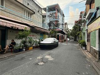 Thành thái quận 10, hẻm ô tô 5m, cách mt 20m, dt gần 80m² ngang 4m