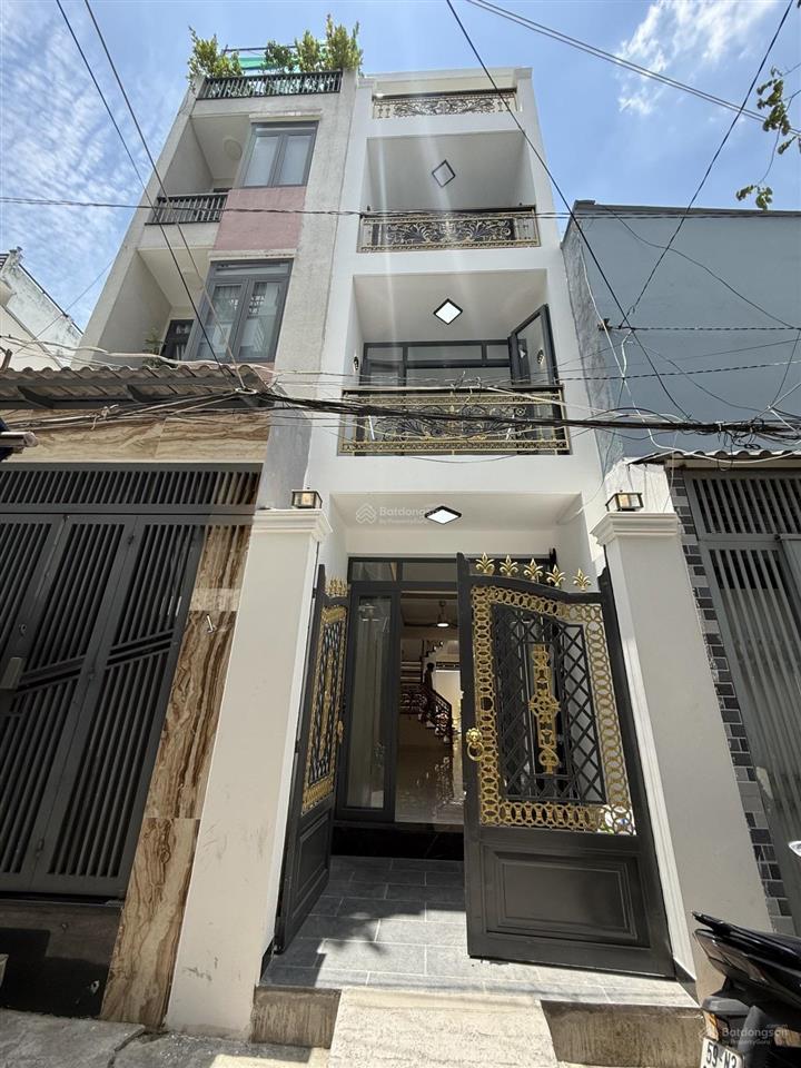 Khu phân lô hưng phú quận 8  dt 61m2 hẻm ô tô sát mt, 4 tầng 5pn