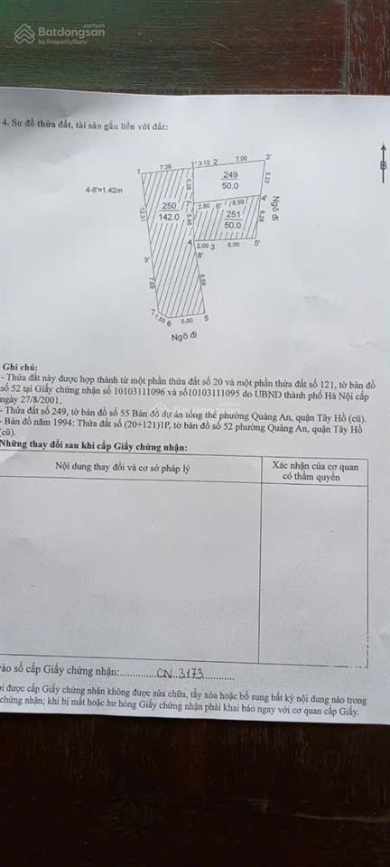 Cần bán gấp! nhà phố tây hồ 50m2x 2t, mt5, lô góc, 16 tỷ, phố 20m, hồ tây 30m