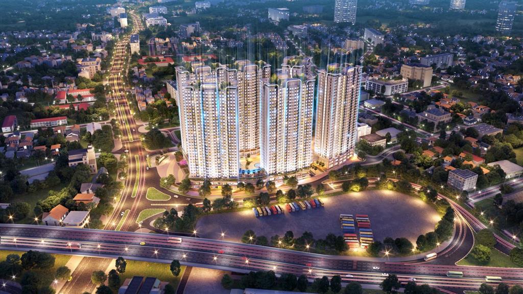 Quỹ căn 2pn 66m2 giá từ 2,1 tỷ tại tecco elite thái nguyên. đóng 25% gtch nhận nhà, trả góp 12tr/th