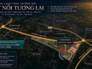 Nhà phố liền kề vinhomes hóc môn  vinhomes sài gòn park giá dự kiến chỉ bằng căn hộ