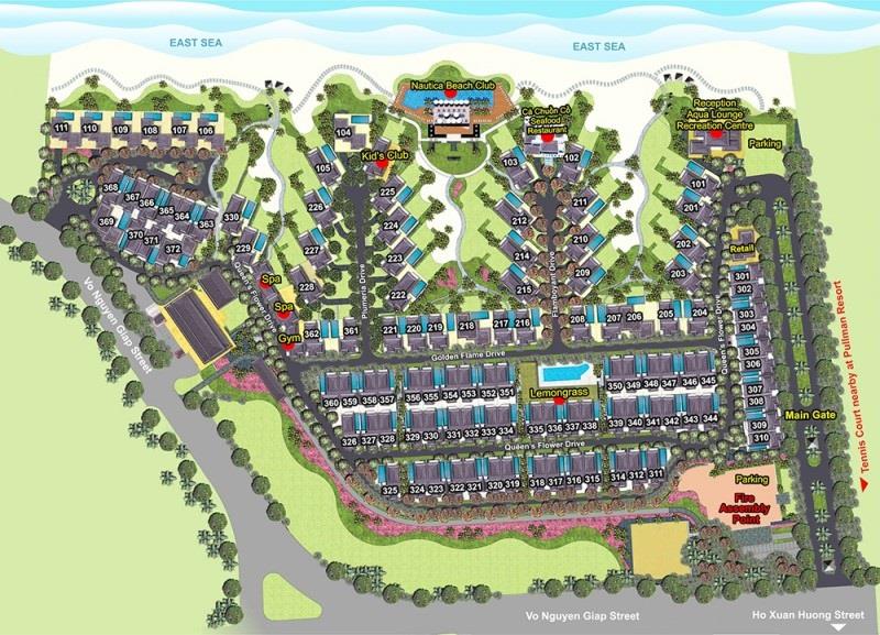 Biệt thự song lập premier village đà nẵng 300m