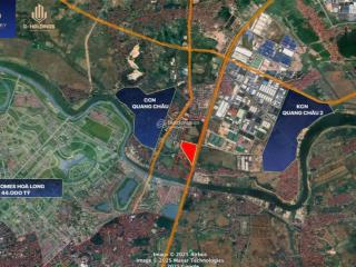 Bán gấp đất 100m2 tại xã quang châu, huyện việt yên, bắc giang, 125 triệu / m2