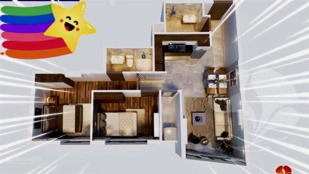 Bán căn hộ 60m2 summer square 2pn 2wc chính chủ