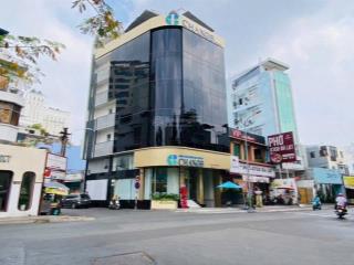 Tòa nhà hầm 8 tầng 1200m2 sàn chỉ 115tỷ hđ thuê 300tr/th góc 2 mặt tiền pasteur & trần quốc toản q3