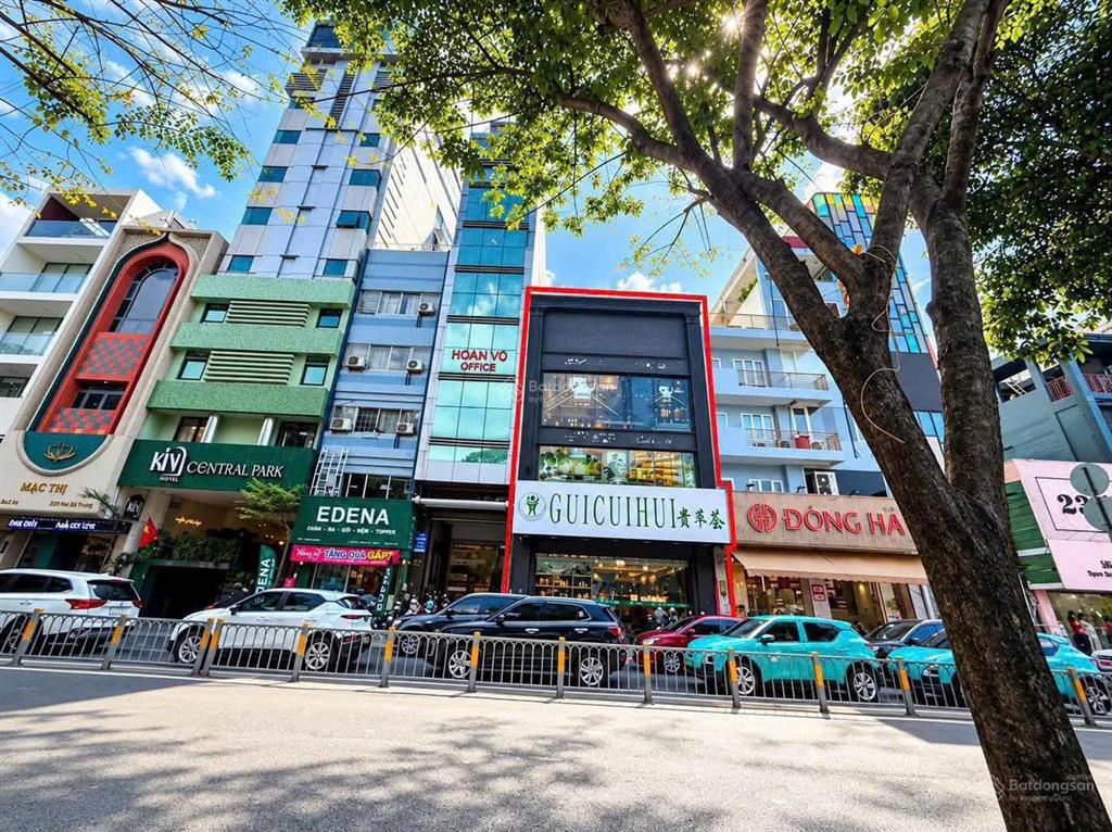 Tòa nhà quận 3 giá tốt mặt tiền hai bà trưng 8,5x27m dt 230m2 giá 160 tỷ đối diện cv lê văn tám