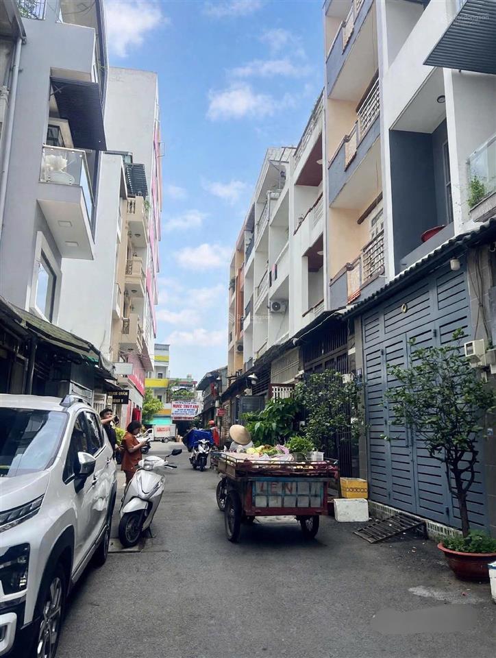 Hạ chào  bán nhà 4 tầng hẻm nhựa 8m gò dầu  tp