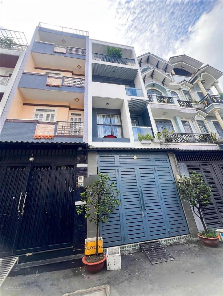 Hạ chào  bán nhà 4 tầng hẻm nhựa 8m gò dầu  tp